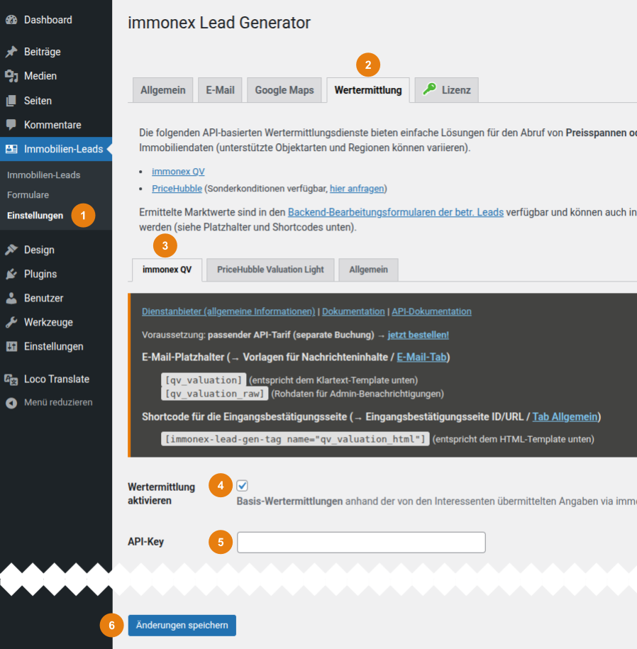 Aktivierung im immonex Lead Generator